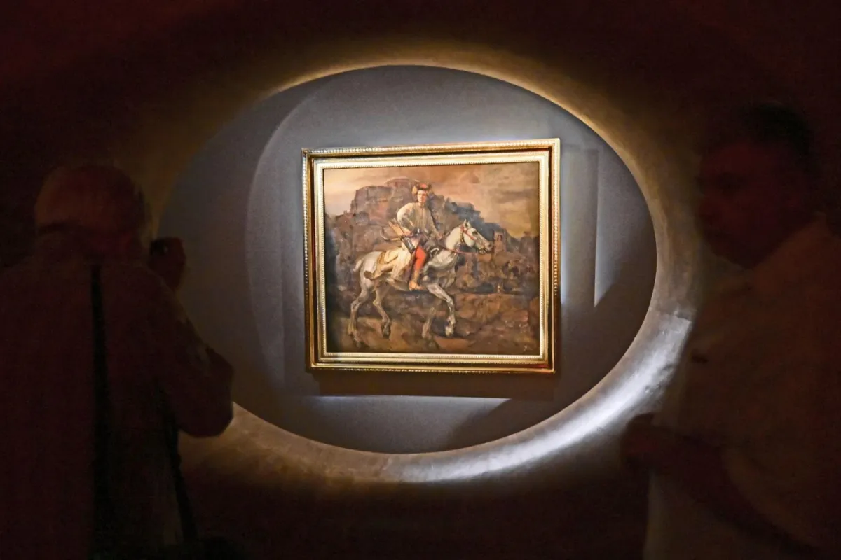 "Jeździec polski" Rembrandta na Wawelu