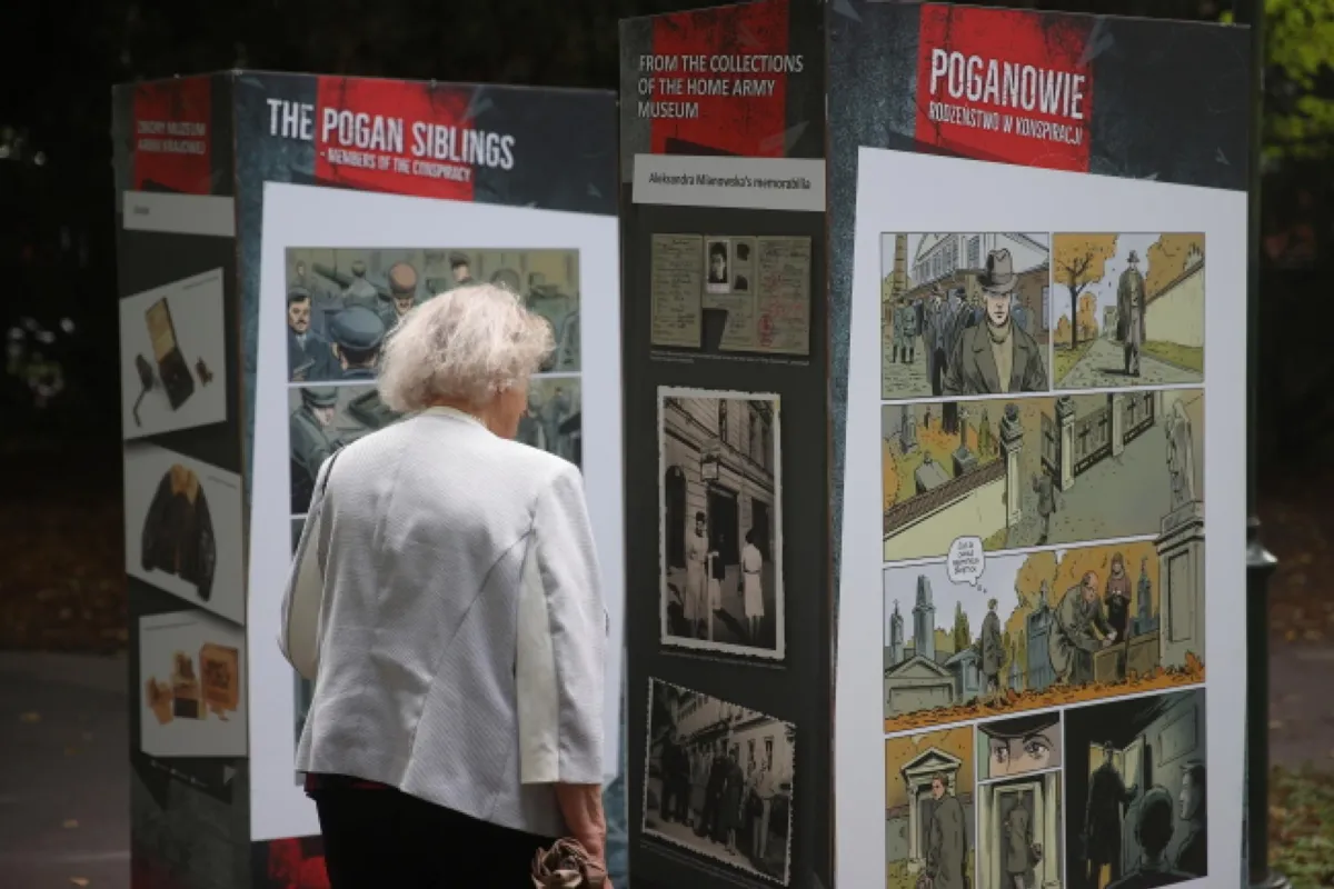 Wystawa przypominająca o rodzinie Poganów - w 80-lecie AK