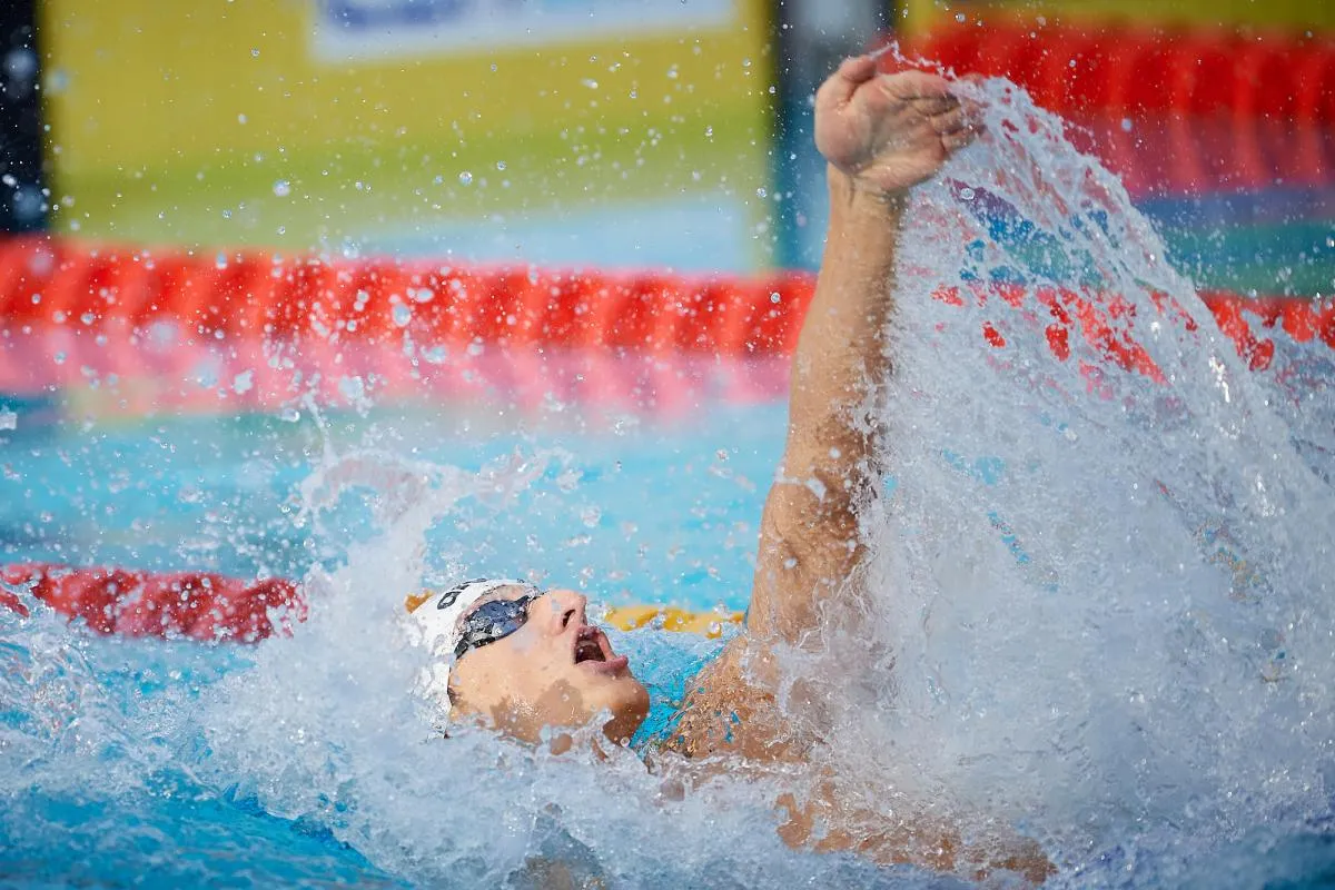 Ksawery Masiuk z medalami MŚ
