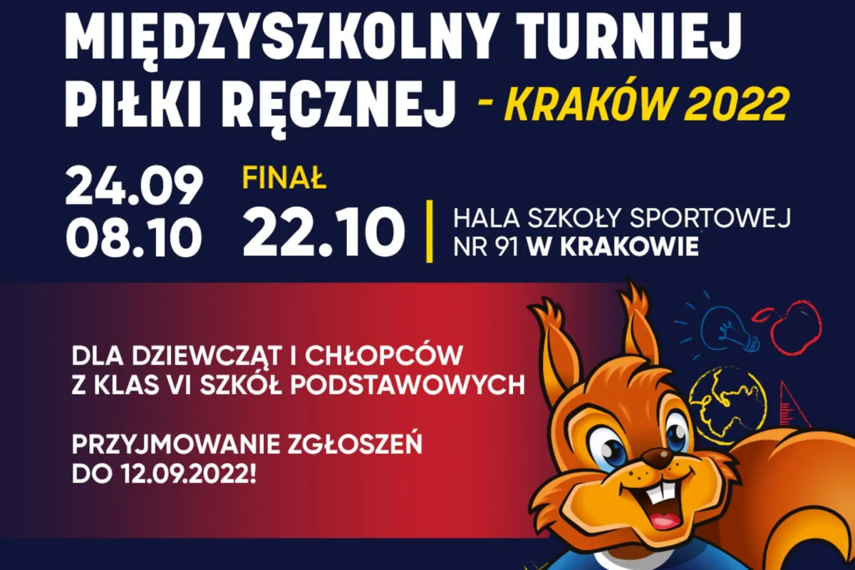 Międzyszkolny Turniej Piłki Ręcznej – zgłoszenia do 12 września!