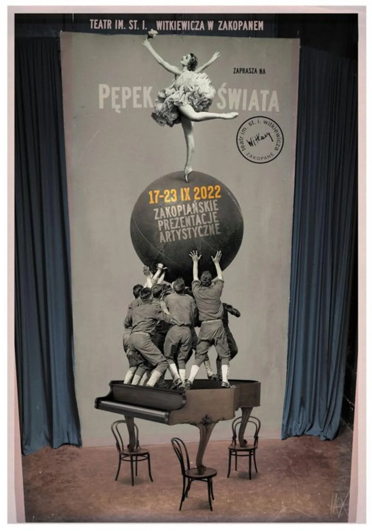"Ziemia w której istnieje jeszcze człowiek "  - XI edycja Pępka świata w teatrze Witkacego 
