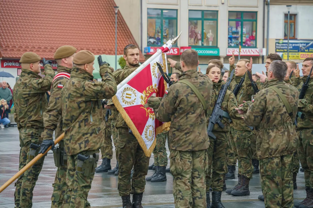 123 rekrutów wstąpiło dziś do 11 Małopolskiej Brygady  Wojsk Obrony Terytorialnej