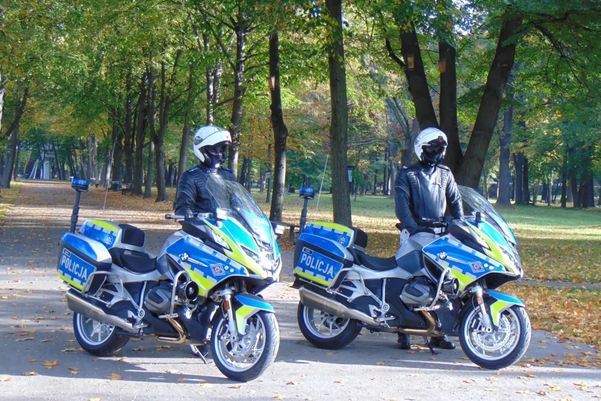 Policjanci z oświęcimskiej drogówki otrzymali dwa nowe motocykle