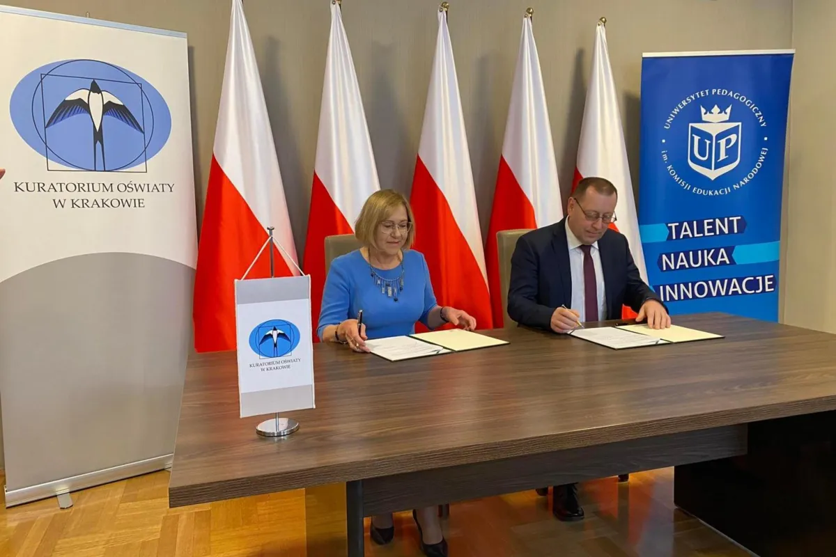 Małopolskie Kuratorium Oświaty podpisało porozumienie o współpracy z Uniwersytetem Pedagogicznym