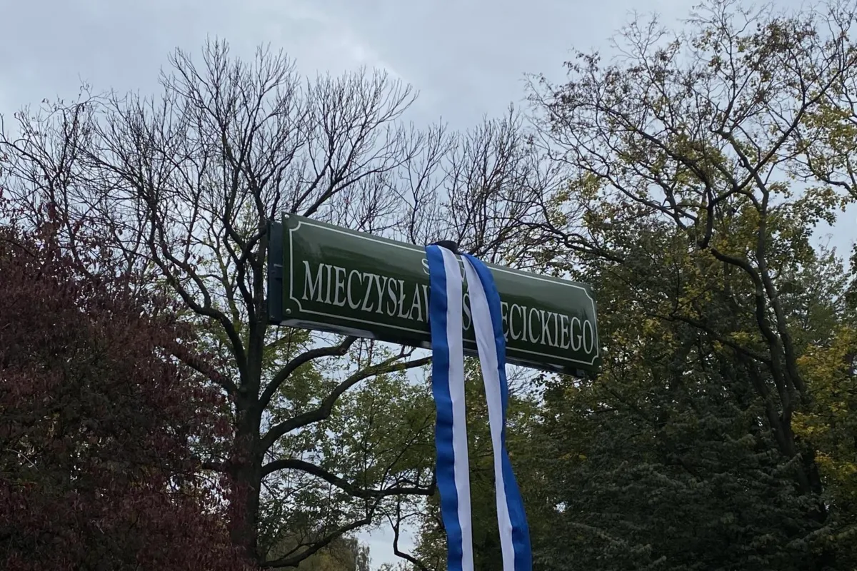 Na krakowskich Plantach powstał skwer upamiętniający Mieczysława Święcickiego