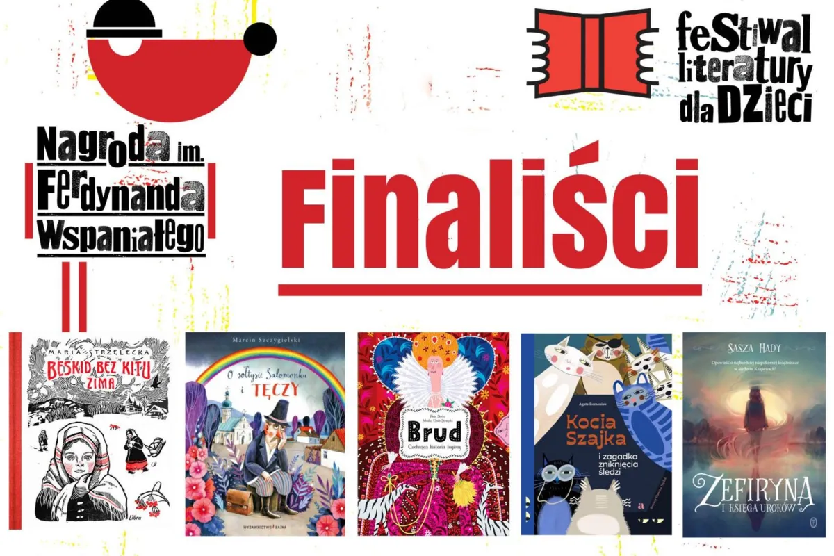 Znamy finalistów Nagrody im. Ferdynanda Wspaniałego za najlepszą książkę dla dzieci