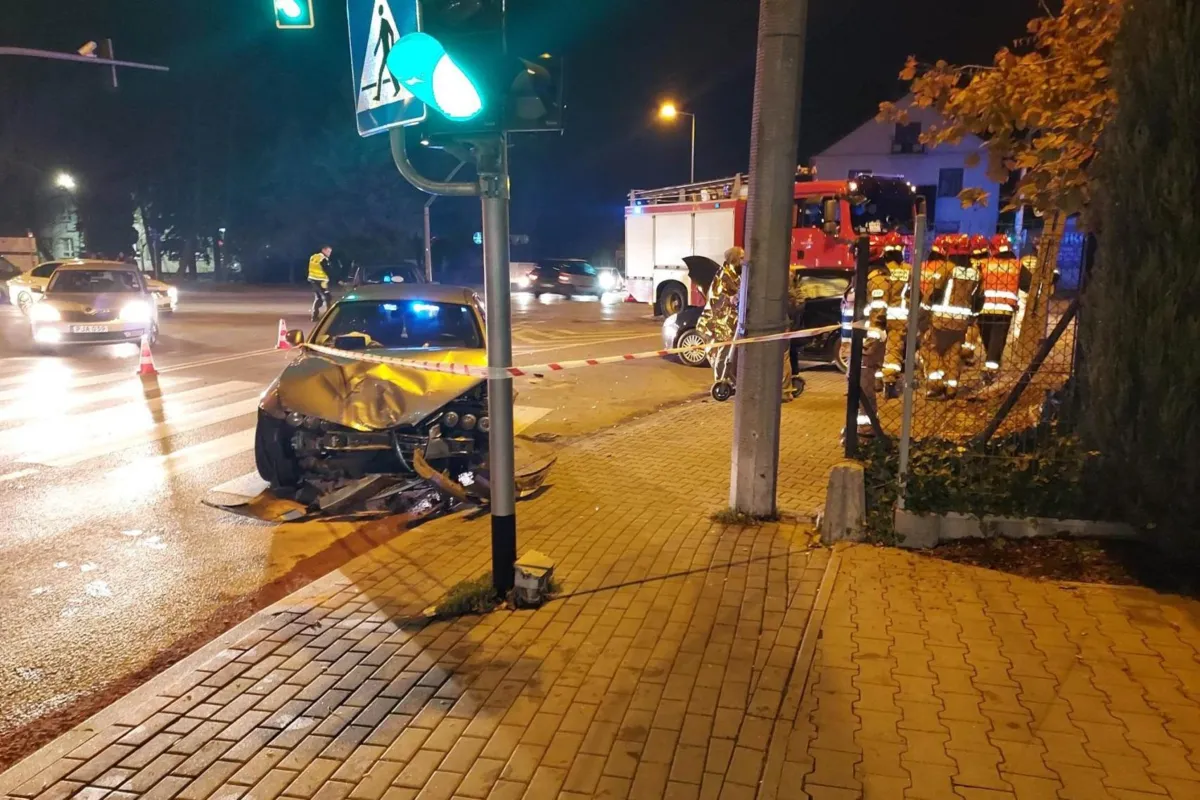 Jednak nie wypadek, a kolizja