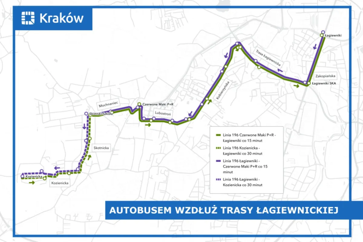 Dziś ruszy linia autobusowa po Trasie Łagiewnickiej 