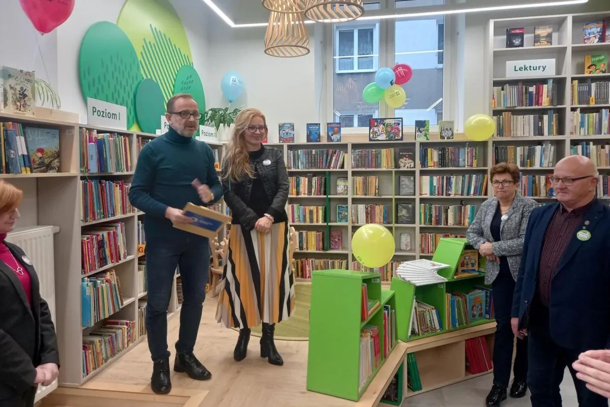 Mieszkańcy Borku Fałęckiego mogą się cieszyć wyremontowaną biblioteką