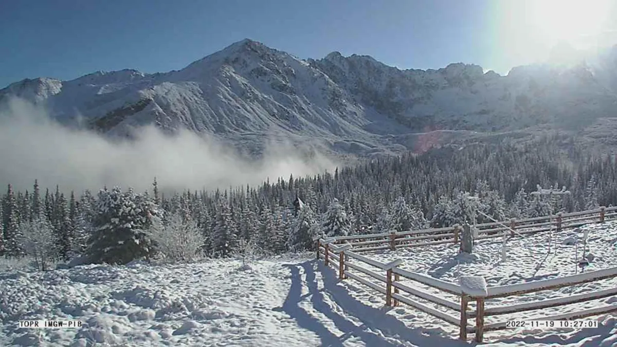 Tatry: coraz więcej śniegu; lawinowa jedynka