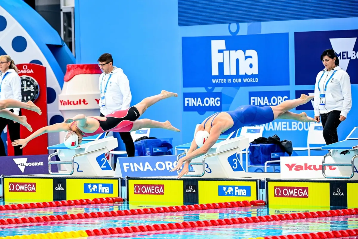  Srebrny medal Wasick na 50 m st. dowolnym