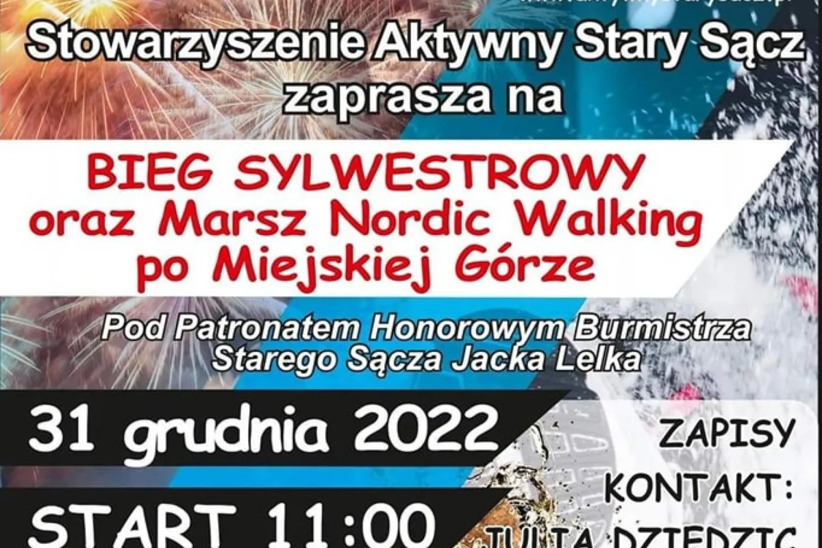 Po raz pierwszy Bieg Sylwestrowy w Starym Sączu. Ruszyły zapisy