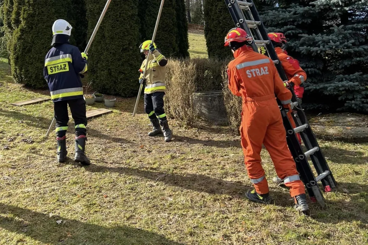 Ratownicy ochotnicy z całej Polski wzięli udział w ćwiczeniach w Jamnej