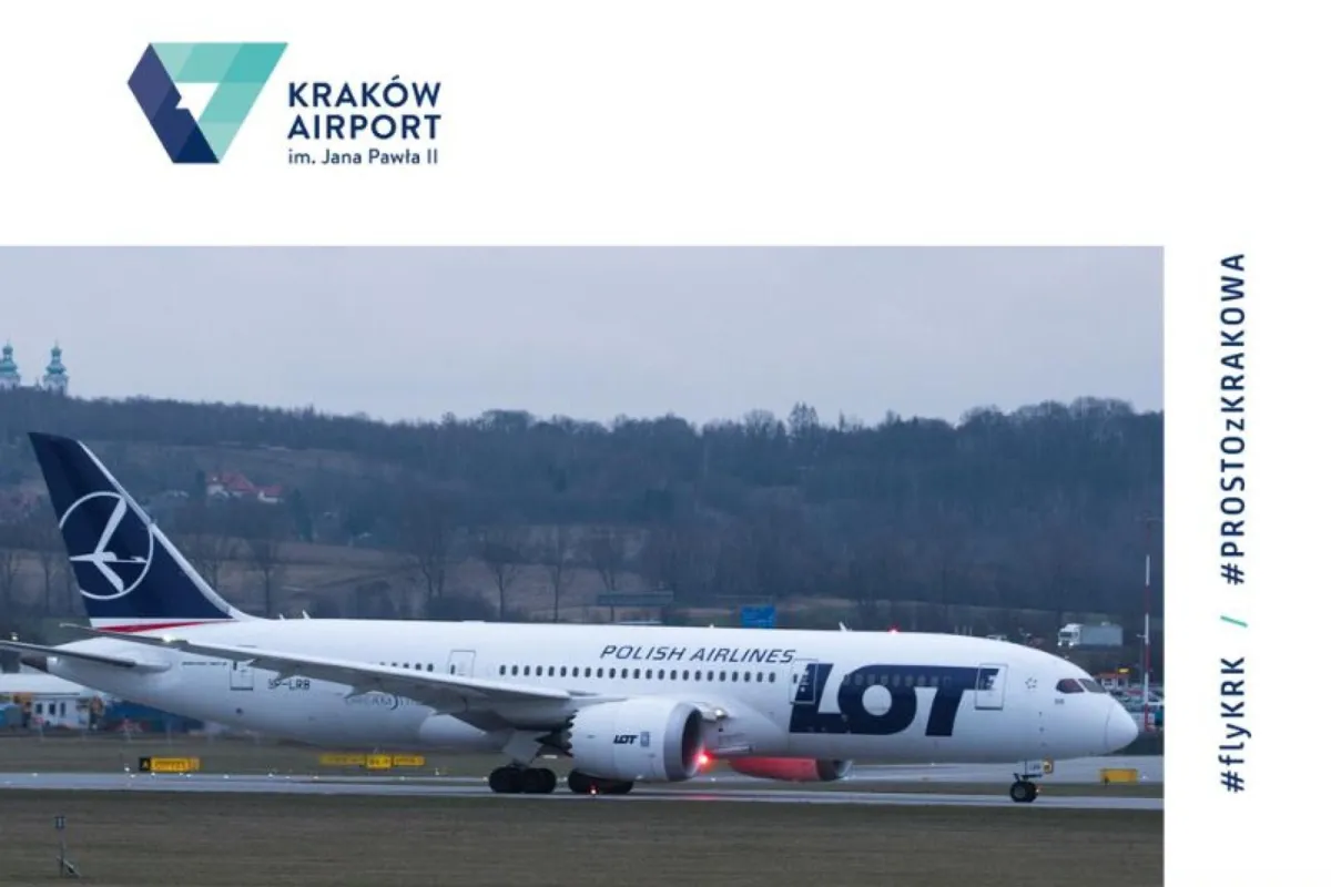 Kraków Airport: Ponad 591 tys. pasażerów obsłużonych w lutym