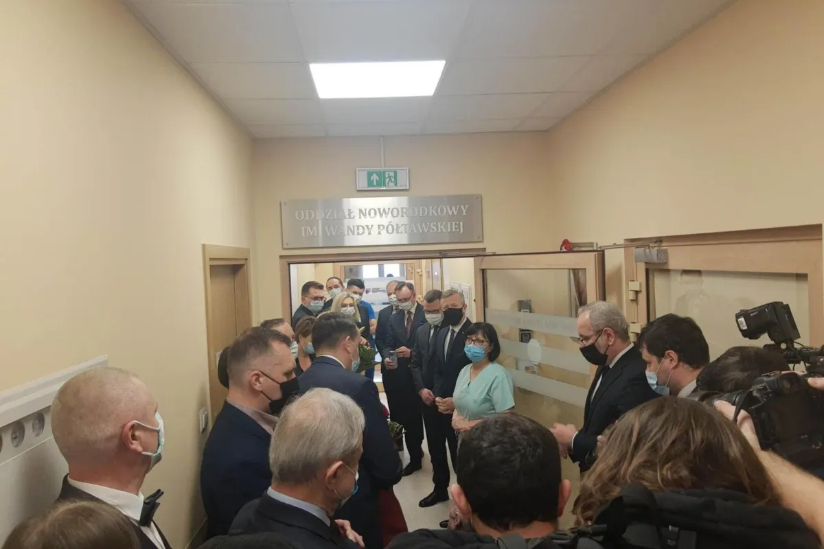 Otwarto Oddział Noworodkowy im. Wandy Półtawskiej w szpitalu na Siemiradzkiego