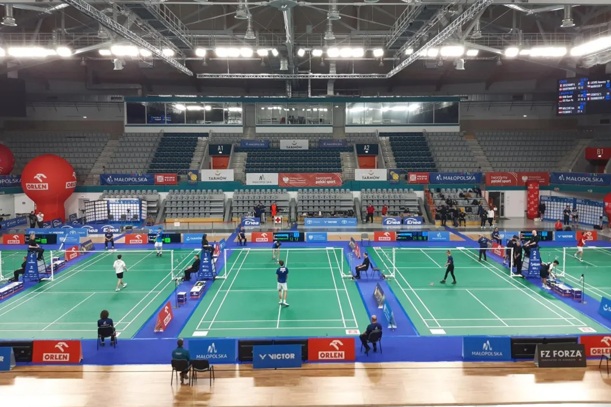 W tarnowskiej arenie Jaskółka rozpoczęły się Międzynarodowe Mistrzostwa Polski w badmintonie