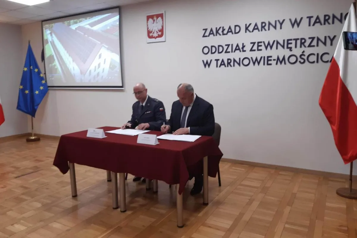 Podpisano umowę na rozbudowę więzienia w tarnowskich Mościcach