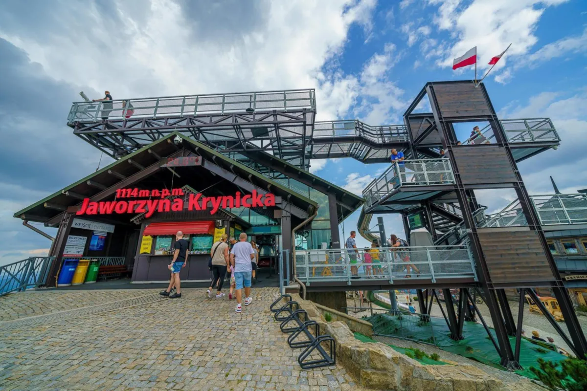 W święta można wyjechać na szczyt Jaworzyny Krynickiej kolejką gondolową