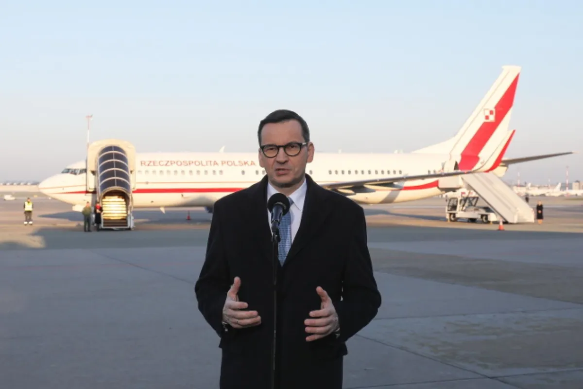 Premier Mateusz Morawiecki wyleciał z oficjalną wizytą do USA