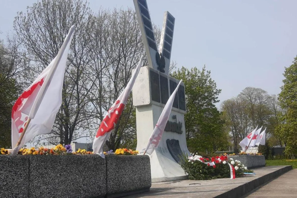 Uroczyste obchody 35. rocznicy strajków pracowników Nowej Huty