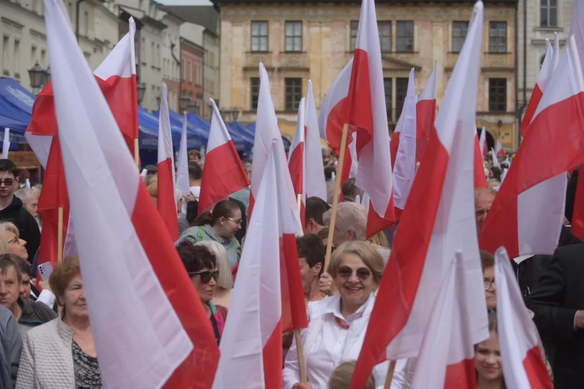 Święto flagi na Małym Rynku