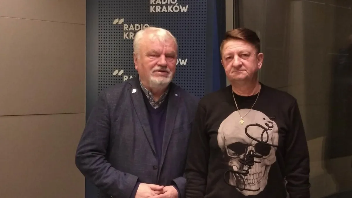 Stanisław Bisztyga i Ryszard Majdzik w Radio Kraków