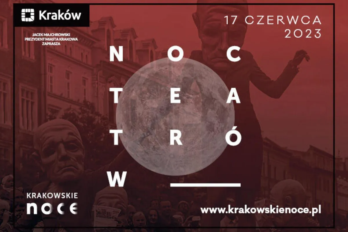 16. edycja Nocy Teatrów w Krakowie z 66 spektaklami