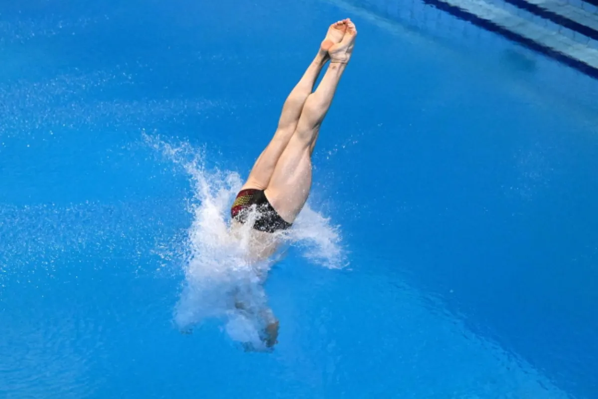 Polski mikst siódmy w skokach do wody z trampoliny