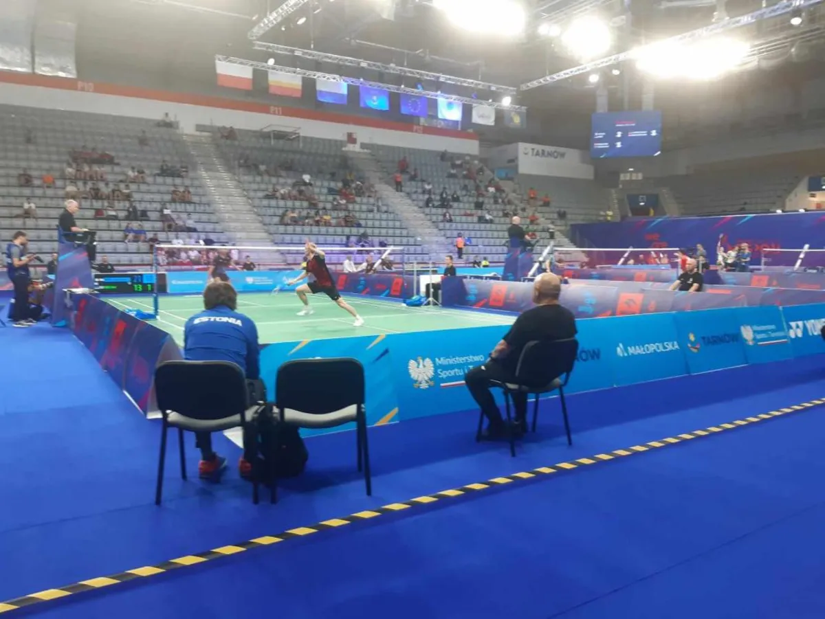 Igrzyska europejskie - przegrana i awans polskiego miksta w badmintonie