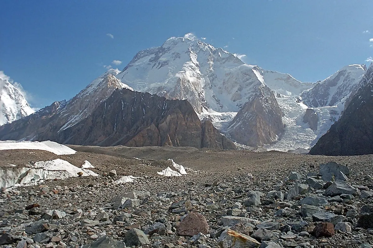 Anna Tybor zjechała na nartach z Broad Peak