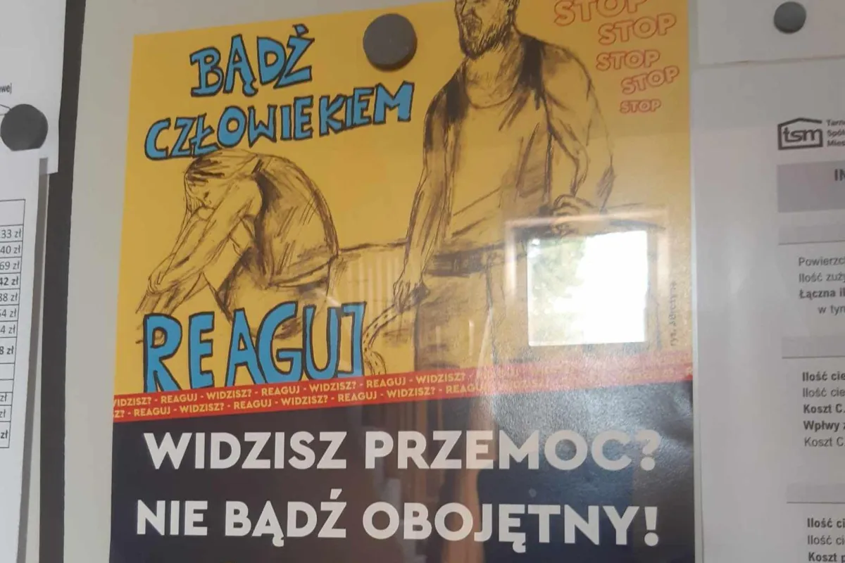 "Bądź człowiekiem – reaguj!" - apeluje tarnowska policja