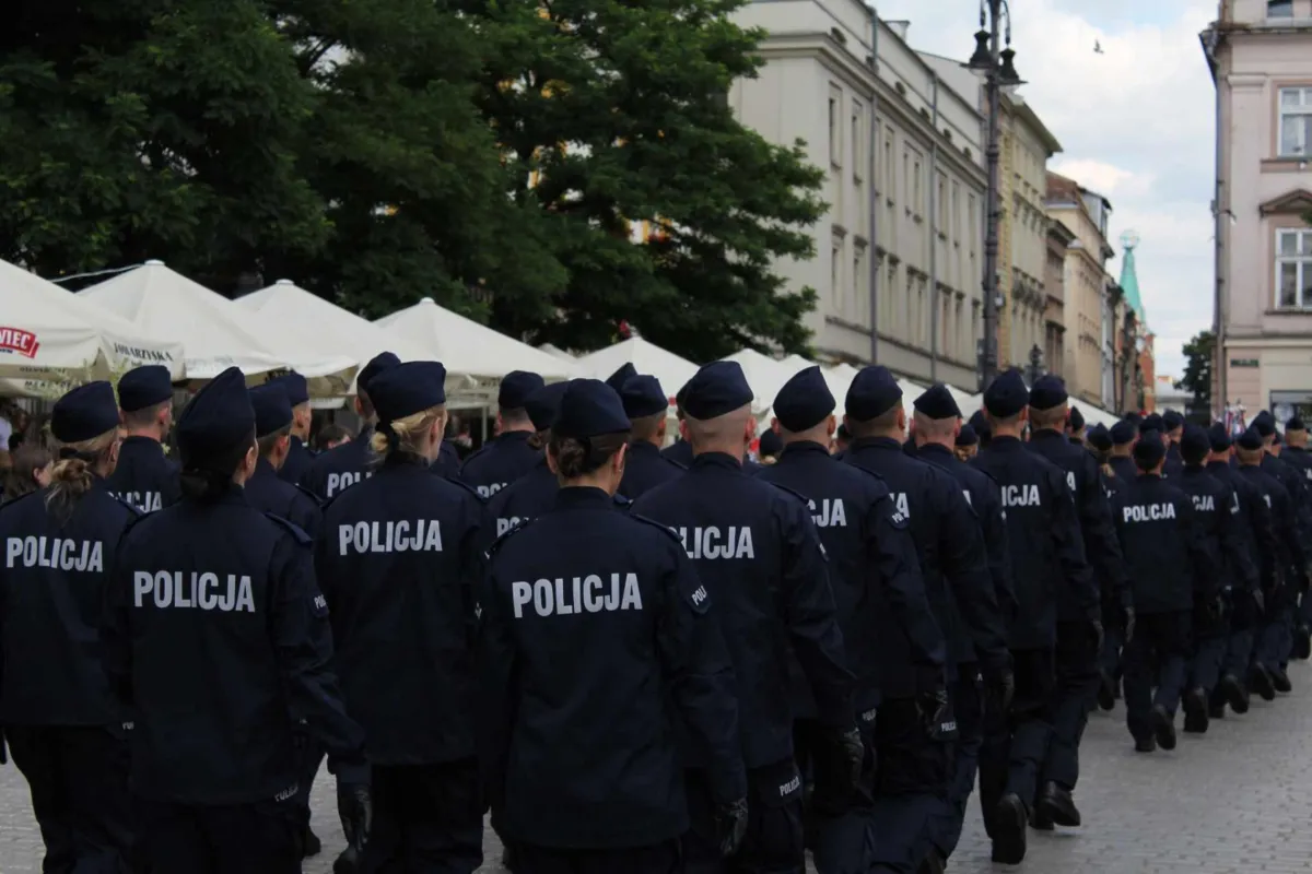 Małopolskie obchody święta policji w Krakowie