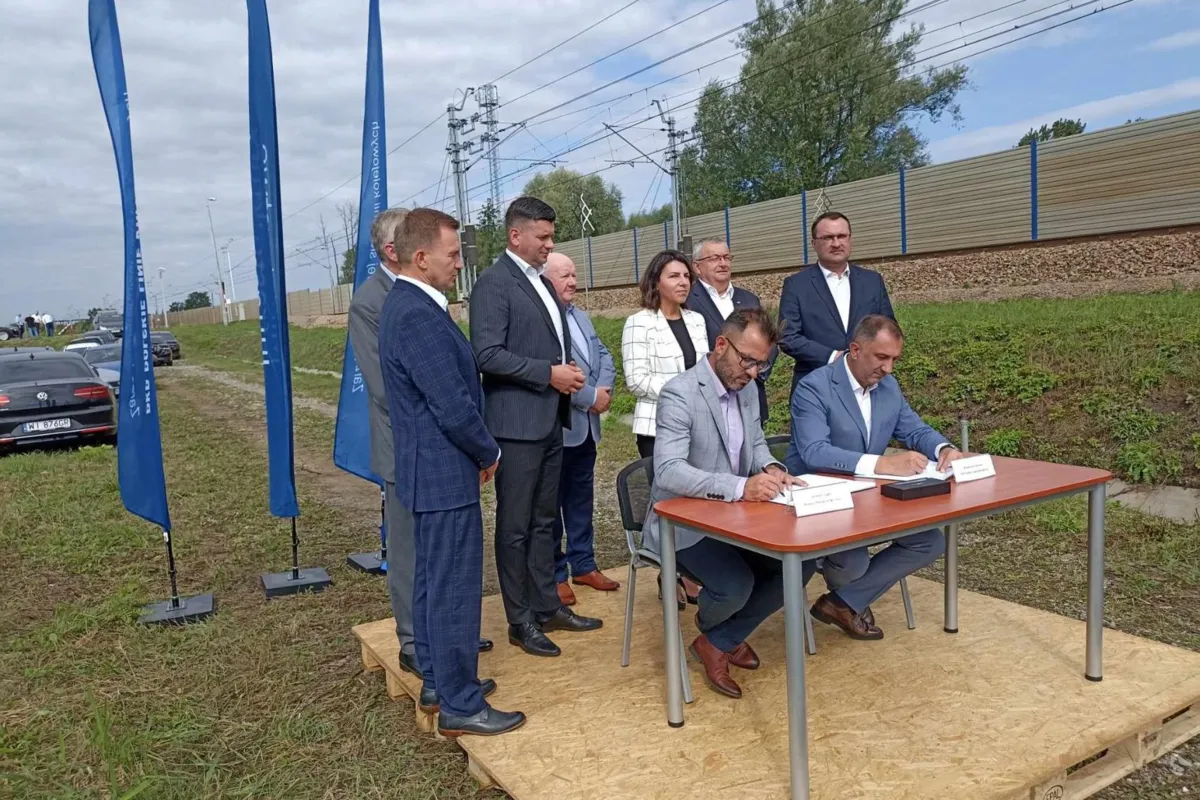 Podkrakowskie Pisary w gminie Zabierzów będą miały swój przystanek kolejowy