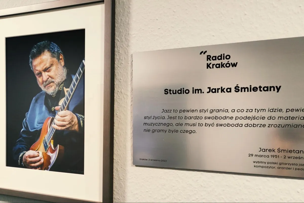Jarek Śmietana patronem Studia S4 w Radiu Kraków