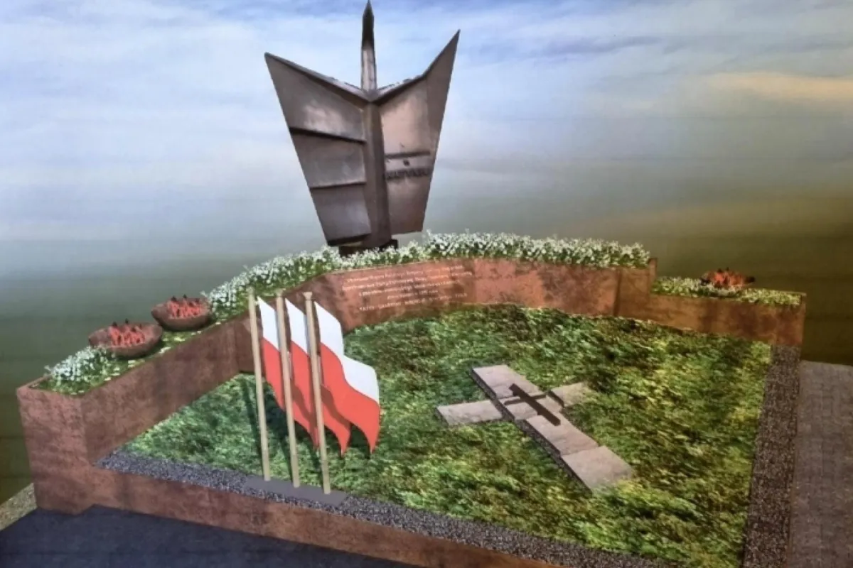 Pomnik katyński w nowej odsłonie w Nowym Targu