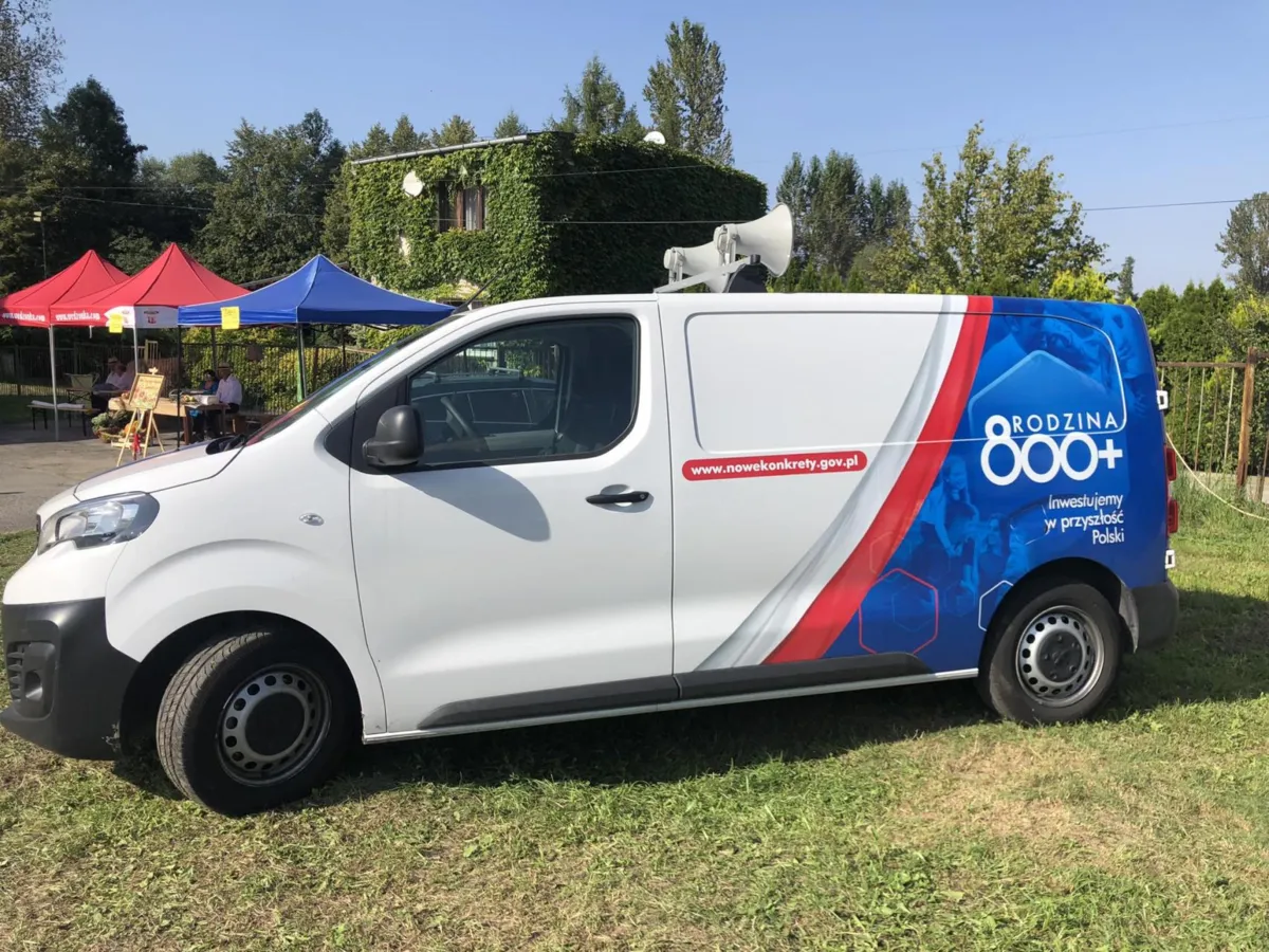 Piknik 800+ w Trzemeśni w gminie Myślenice