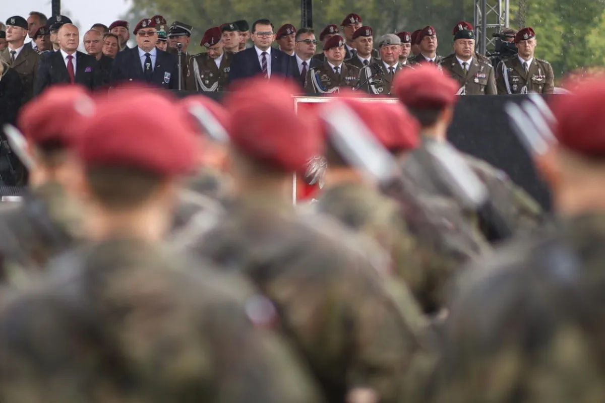 Uroczyste obchody święta 6. Brygady Powietrznodesantowej