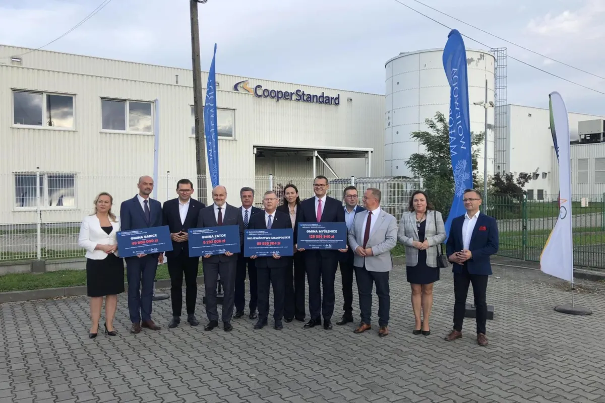 Prawie 285 mln zł na rozwój stref przemysłowych (gospodarczych) w Małopolsce