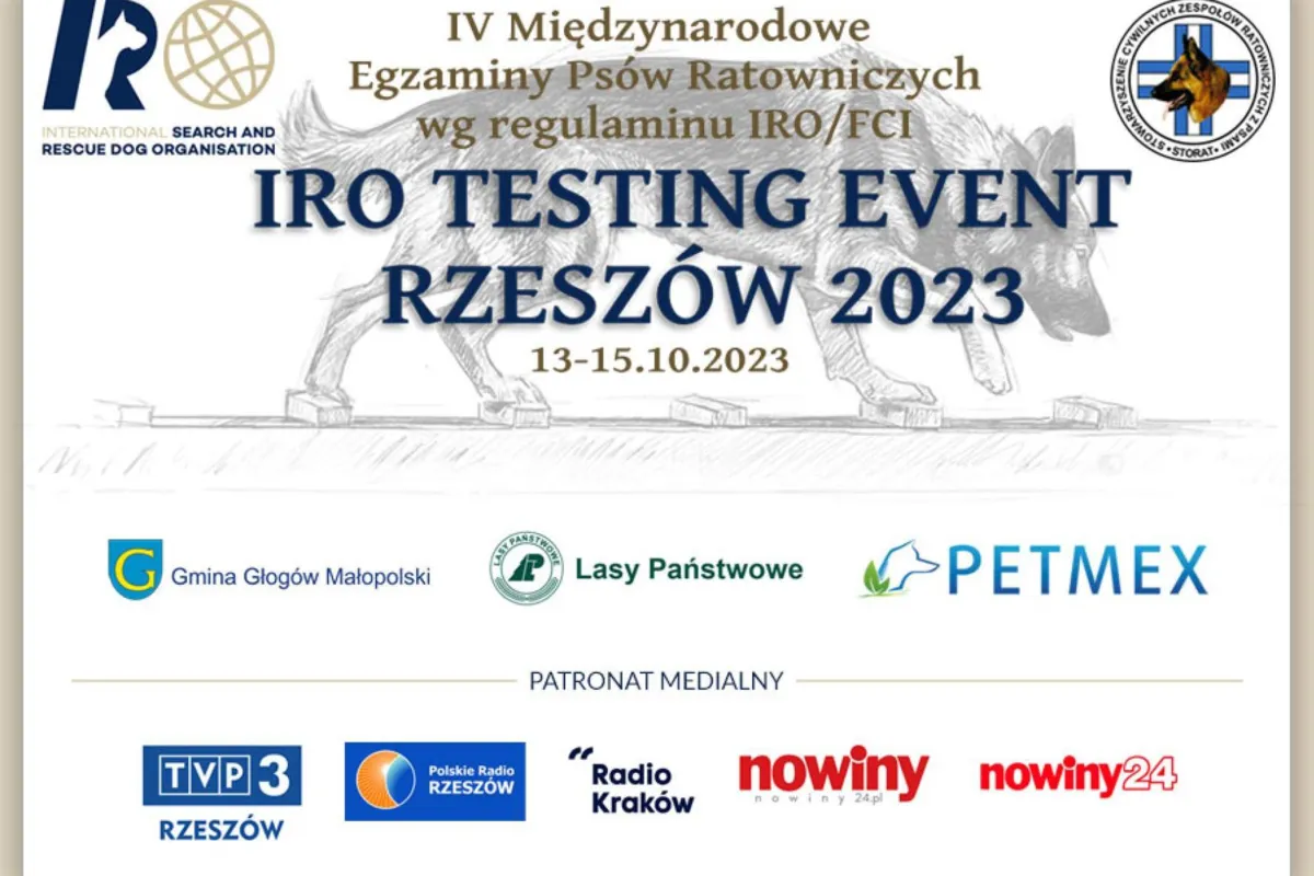  IV Międzynarodowe Egzaminy Psów Ratowniczych