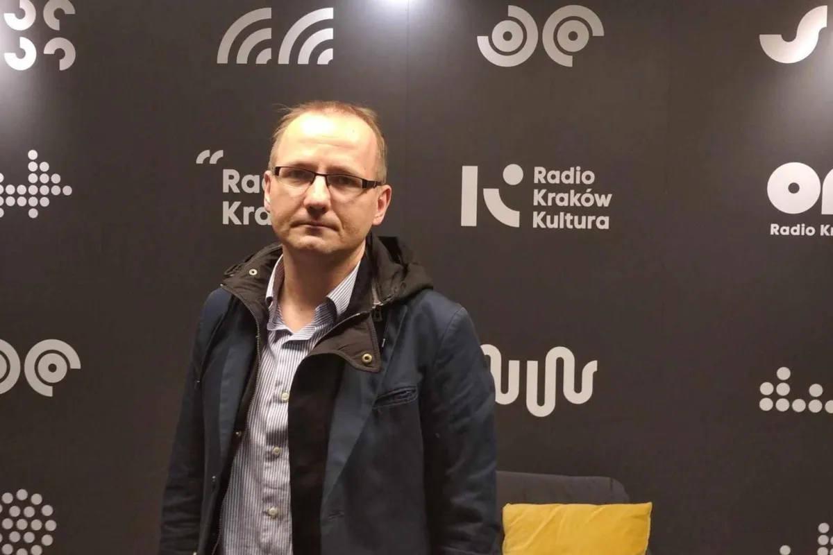 Łukasz Mańczyk  w 80. rocznicę mordu niemieckiego na Polakach przy ulicy Mazowieckiej w Krakowie