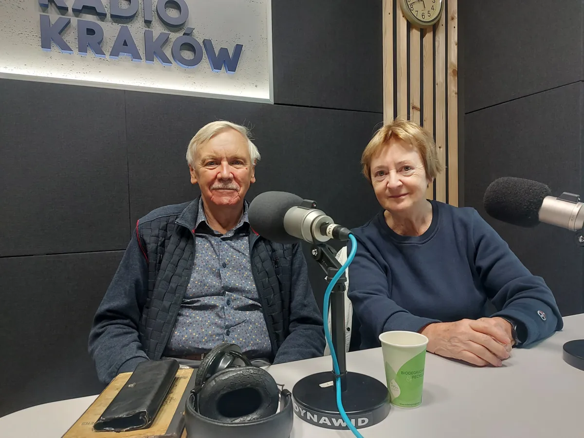 prof. Kazimierz Wiech i Alicja Zięba