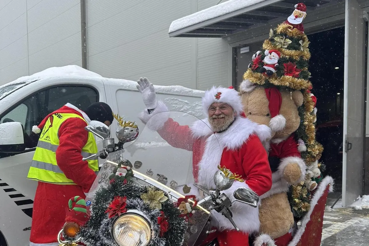 Kilkuset MotoMikołajów po raz 18. przejechało przez ulice Krakowa