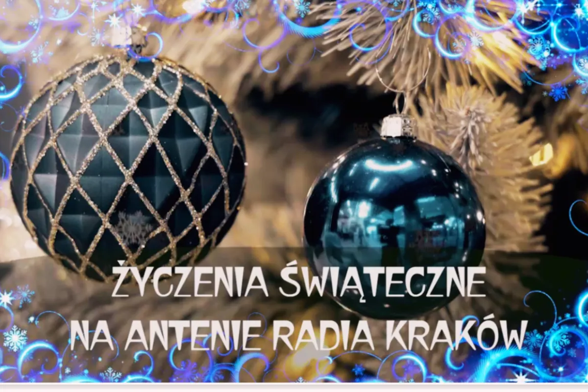Świąteczne życzenia na antenie Radia Kraków