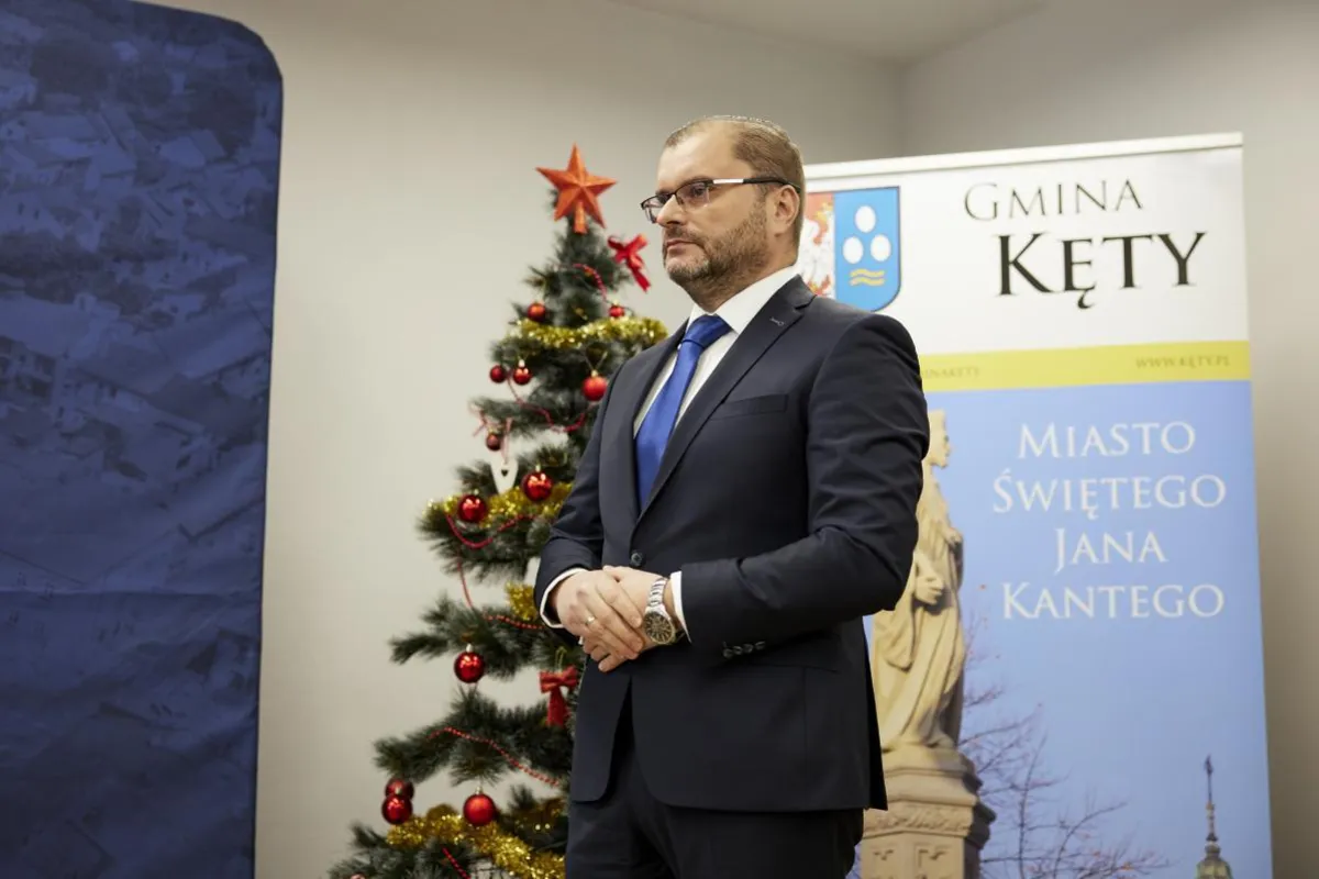 Marcin Śliwa został p.o. burmistrza Kęt