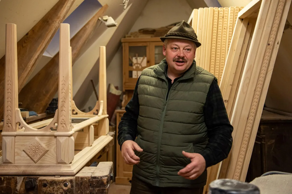Edward Staszel - stolarstwo artystyczne inspirowane przyrodą