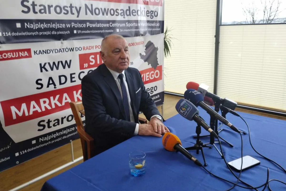 Starosta nowosądecki Marek Kwiatkowski twarzą niezależnego komitetu wyborczego "Silna Sądecczyzna"