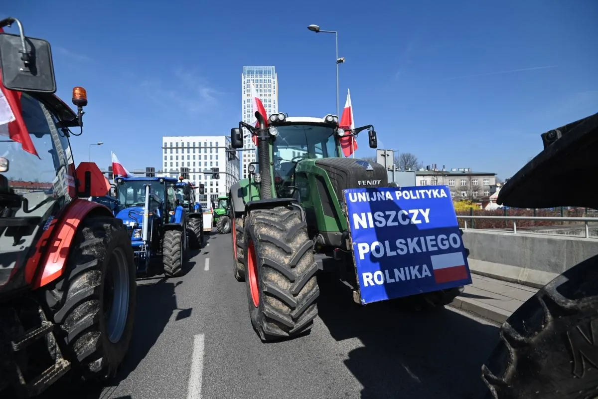 Rolnicze protesty w Małopolsce