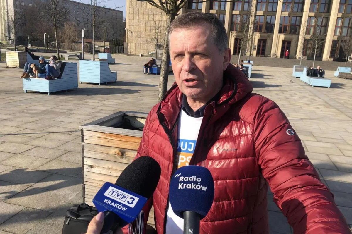 Stanisław Mazur zachęca do udziału w projekcie "Kraków gada"