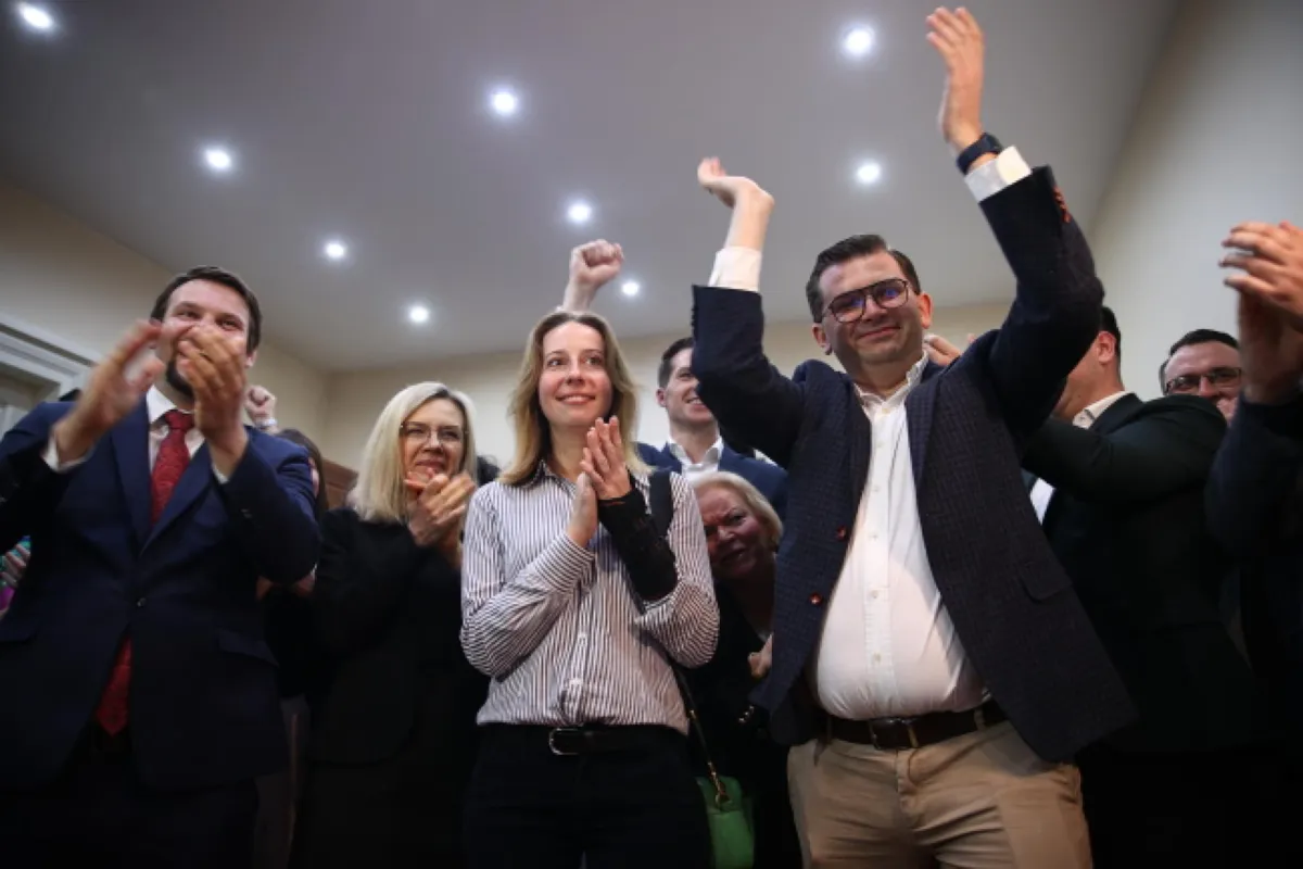 Wieczór wyborczy w sztabie PiS