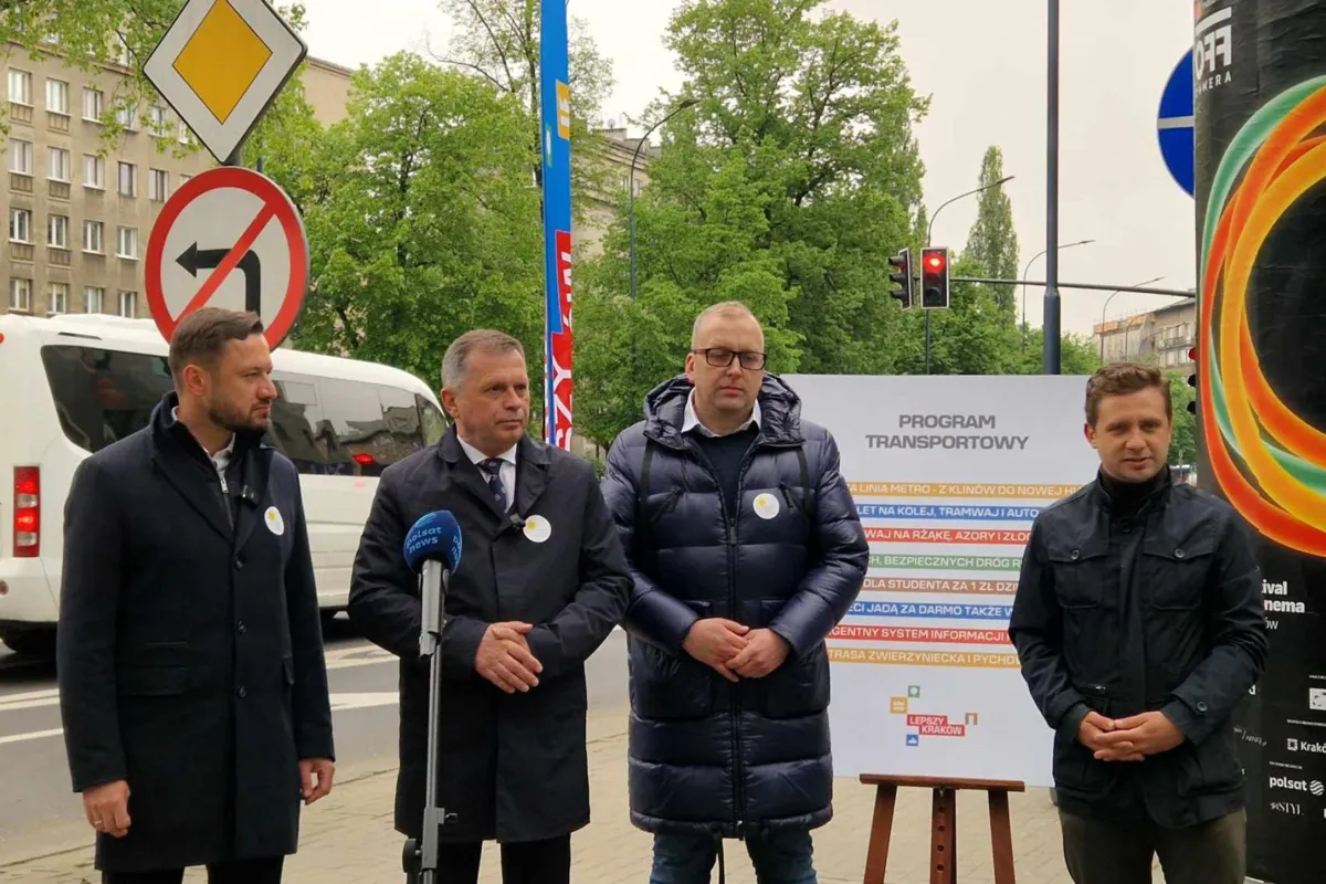 Budowę trzech linii metra i gruntowne zmiany w komunikacji miejskiej zapowiada Stowarzyszenie Lepszy Kraków
